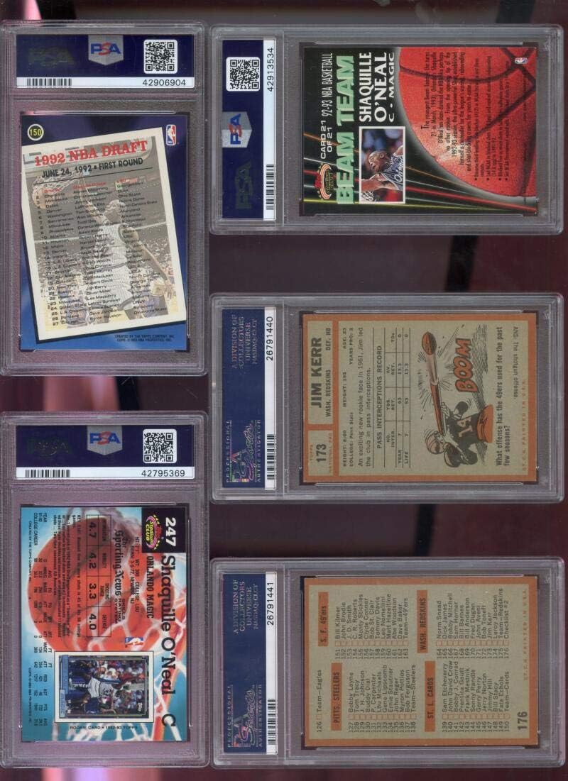 1992-93 stadium club #247 SHAQUILLE O'NEAL orlando magic rookie card PSA 9 Graded Card