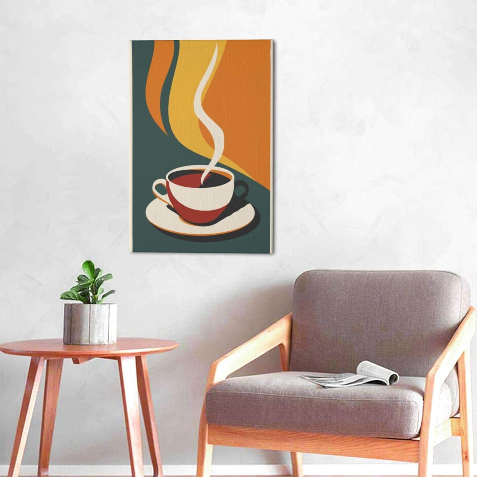 Amazon.com: MA6GE8DE Paintings On Canvas Wall Art Hot And Steaming