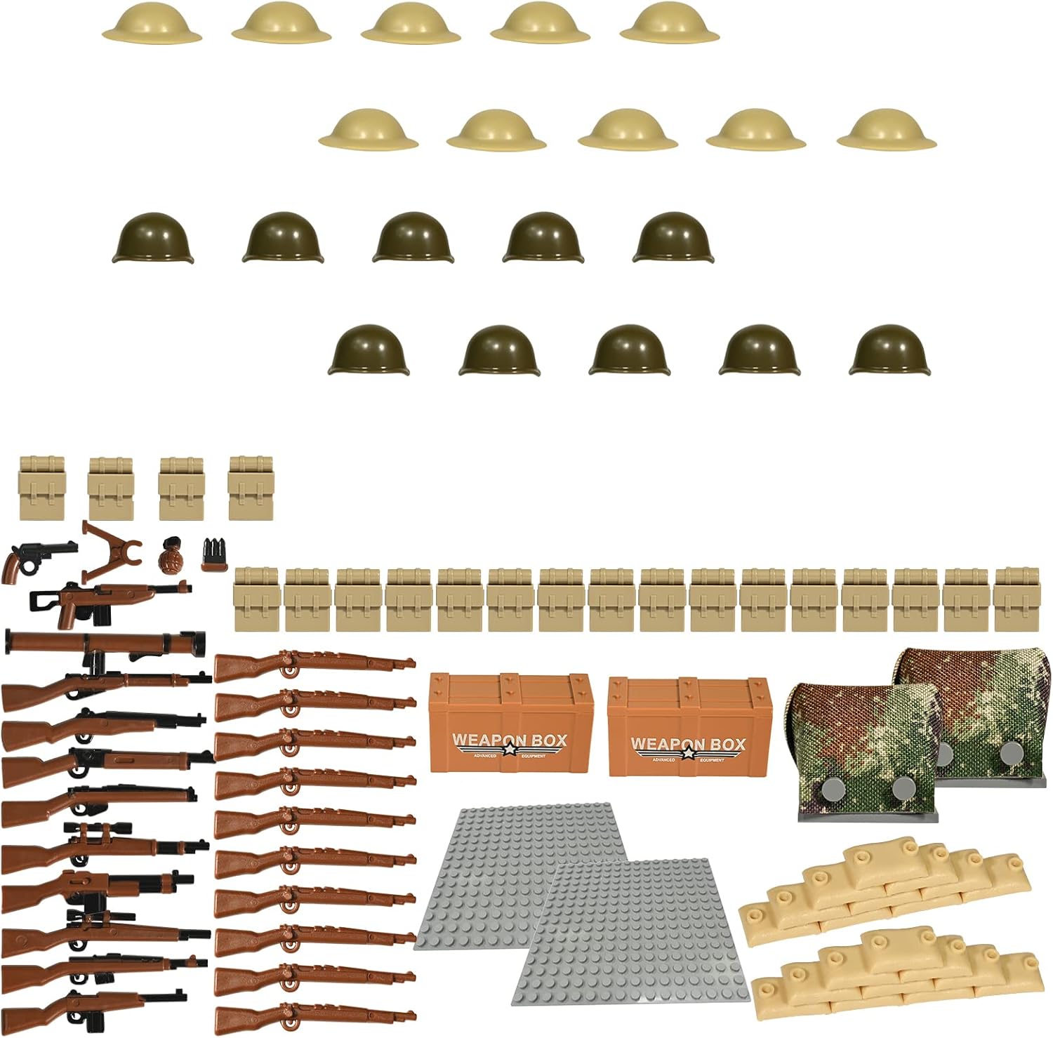 Lanbowan Army MenToy Soldiers of Various Countries