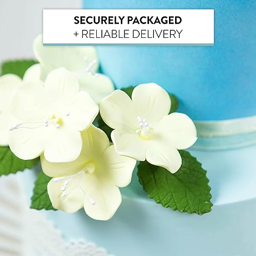 Miniatura 8 de Global Sugar Art Hojas de hortensias para pastel de azúcar, flores pequeñas verdes, 30 unidades por el chef Alan Tetreault