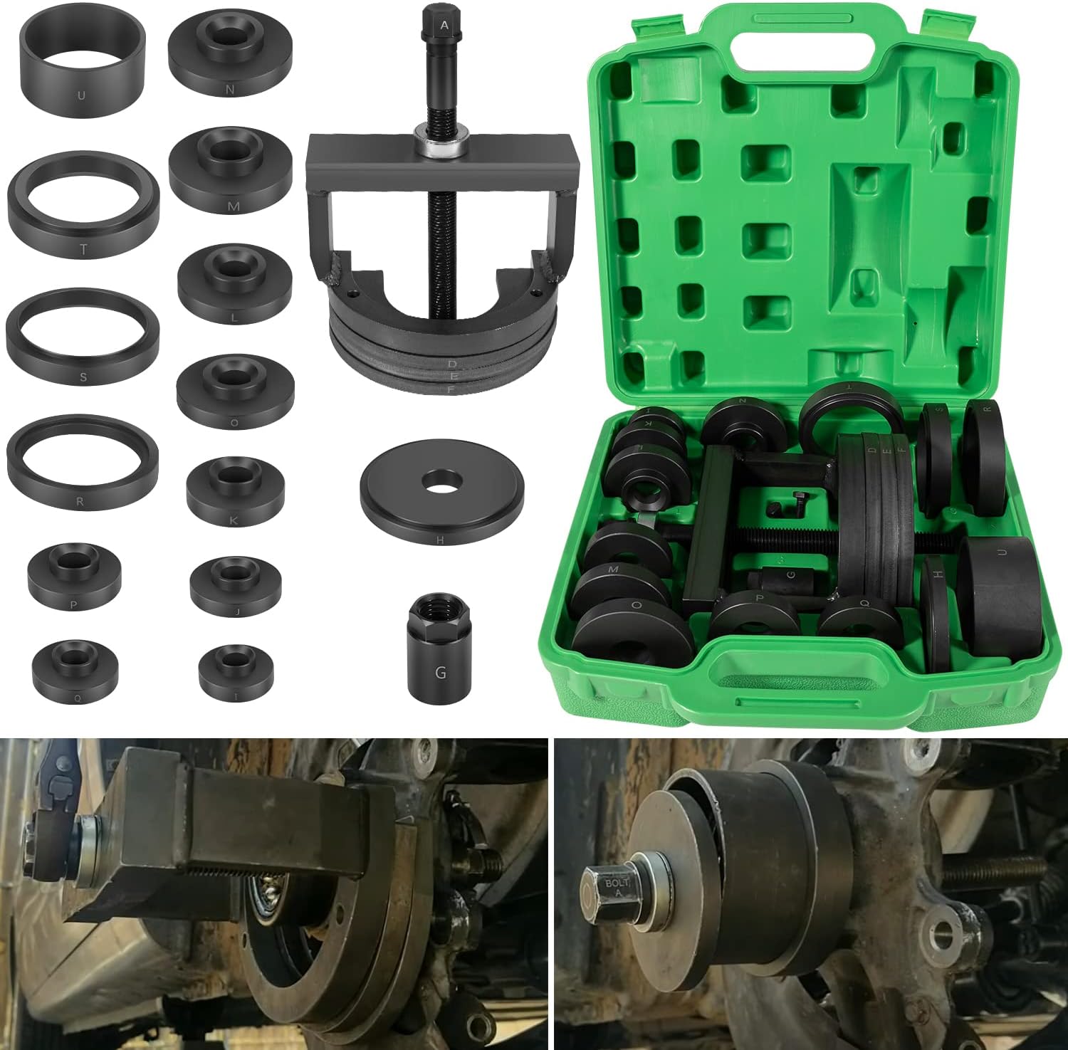 Yoursme 27213 Master Wheel Hub Puller & Bearing Remover