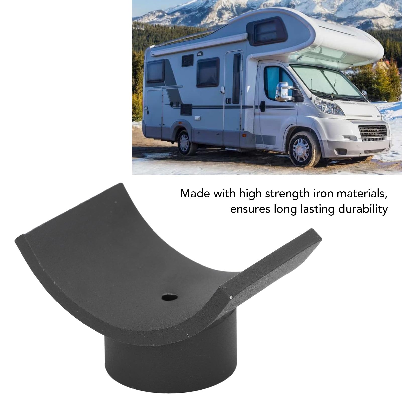 Bottle Jack Lifting Axles Saddle Heavy Duty Iron Black for Dana 60 70 80 Axles Up to 4 Inch Tubes Garage Overlander Recovery