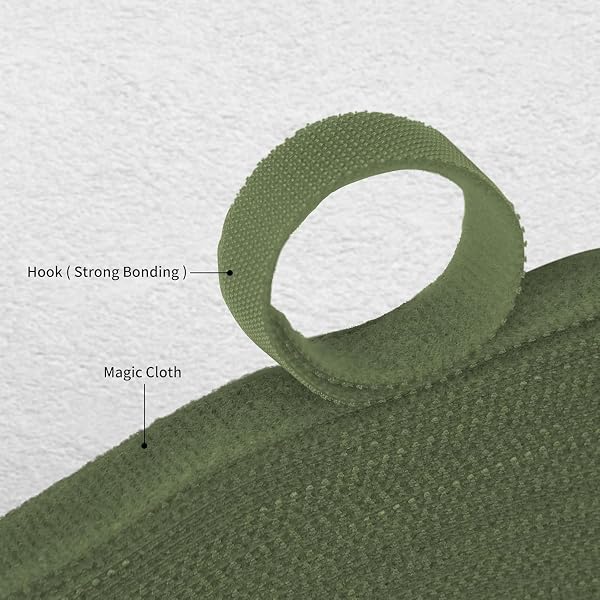 Jewan 35m Brida para Plantas de Cinta autoadhesiva 10mm Atar Ramas de Planta Material Adhesivo Extra Fuerte sujeta Plantas Brida para Plantas Reutilizables Amarre Antitorsión Abrazadera para Plantas - 3