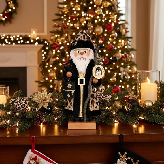Christian Ulbricht Nutcracker Santa Claus Wild Leo - 48 cm