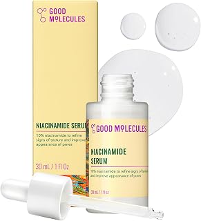 Good Molecules 10% Niacinamide Serum: Brightens Tone, Fades Blemishes, Hydrates & Evens Skin for Acne-Prone Faces