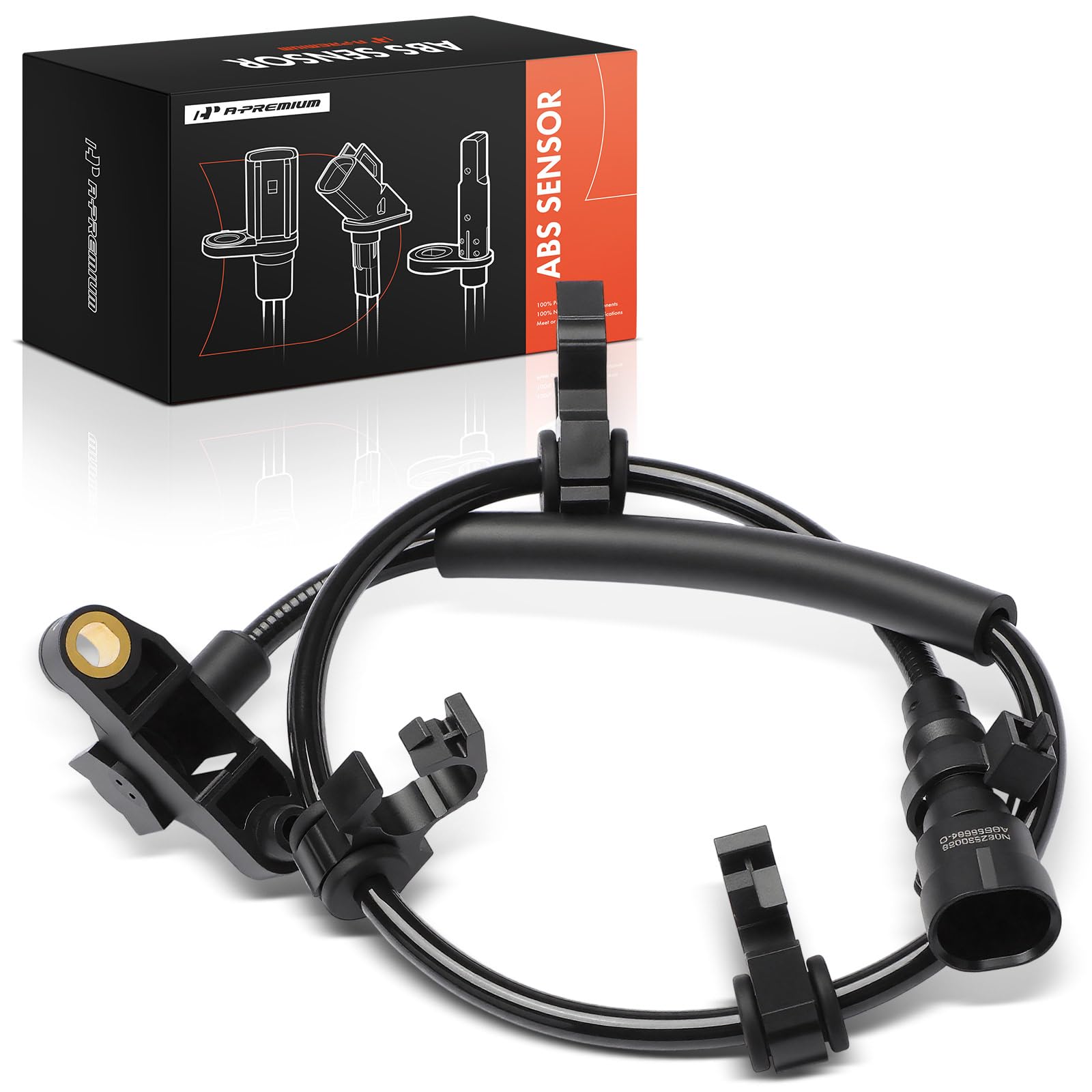 Amazon.com: A-Premium Set of 2 Rear ABS Wheel Speed Sensor