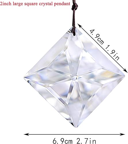 Miniatura 2 de Adorno de atrapasoles de cristales facetados colgantes