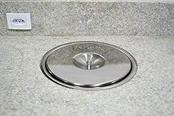 Lixeira de Embutir Pia Granito Inox 3 Litros