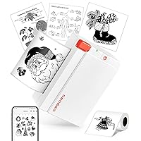 ORGBRO X3 Stampante Termica Bluetooth, Mini Stampante Portatile Senza Fili per Casa/Ufficio/Viaggi