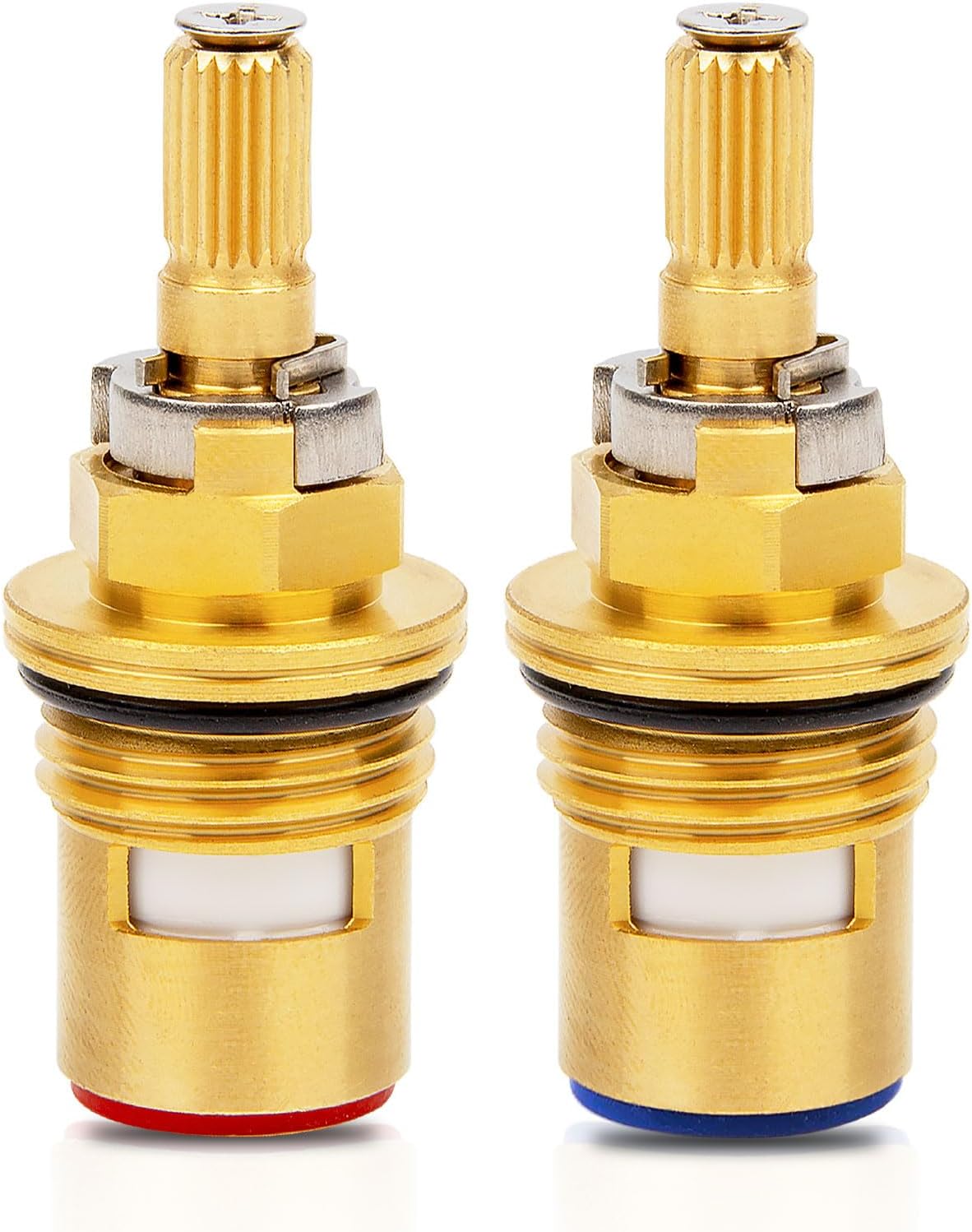 Ceramic Valve for Kohler K-GP77005-RP Ceramic Valve, One Size, Rough Plate with Kohler K-GP77006-RP GP77006-rp Ceramic Cartridge, One Size, Rough Plate