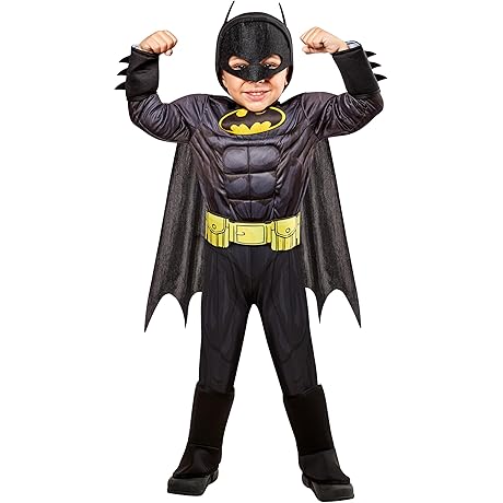 Rubie's Classic Batman Deluxe Costume for Toddlers