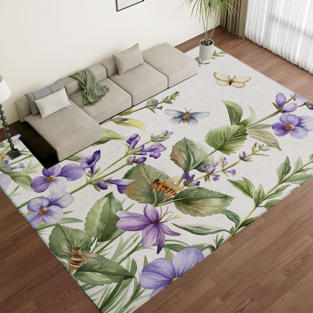 Tapis lavable salon antidérapant pour en finir avec les poils
