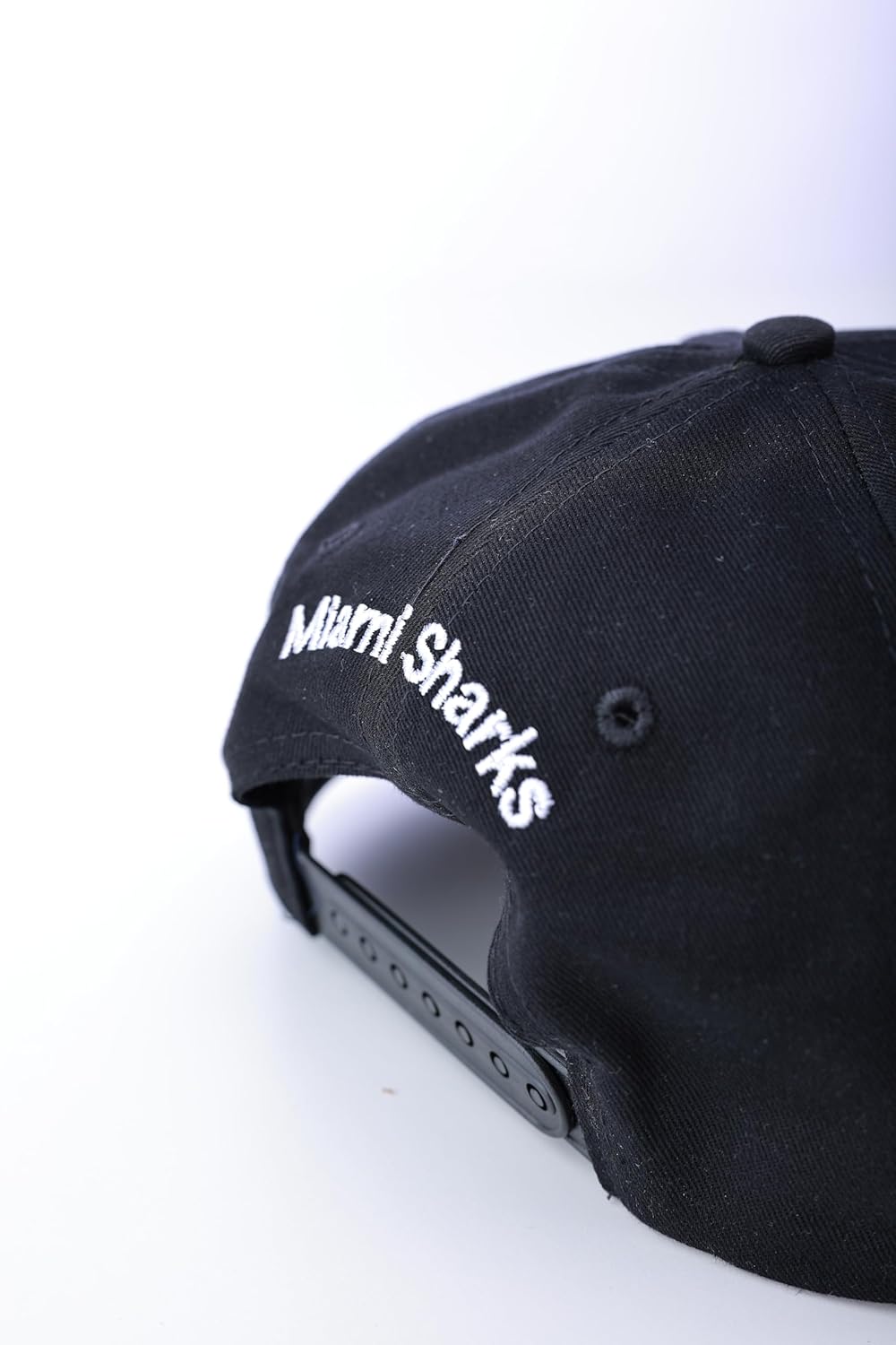 Staff Miami Hat, Black Snap Back Cap Embroidery Any Sunday Willie Beamen Stitch - Image 5