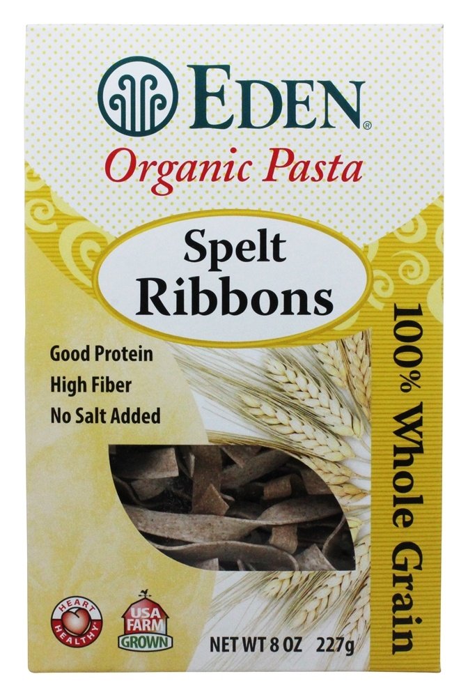 Eden Organic Spelt Ribbons, 8 oz, 100% Whole Grain, Non-GMO