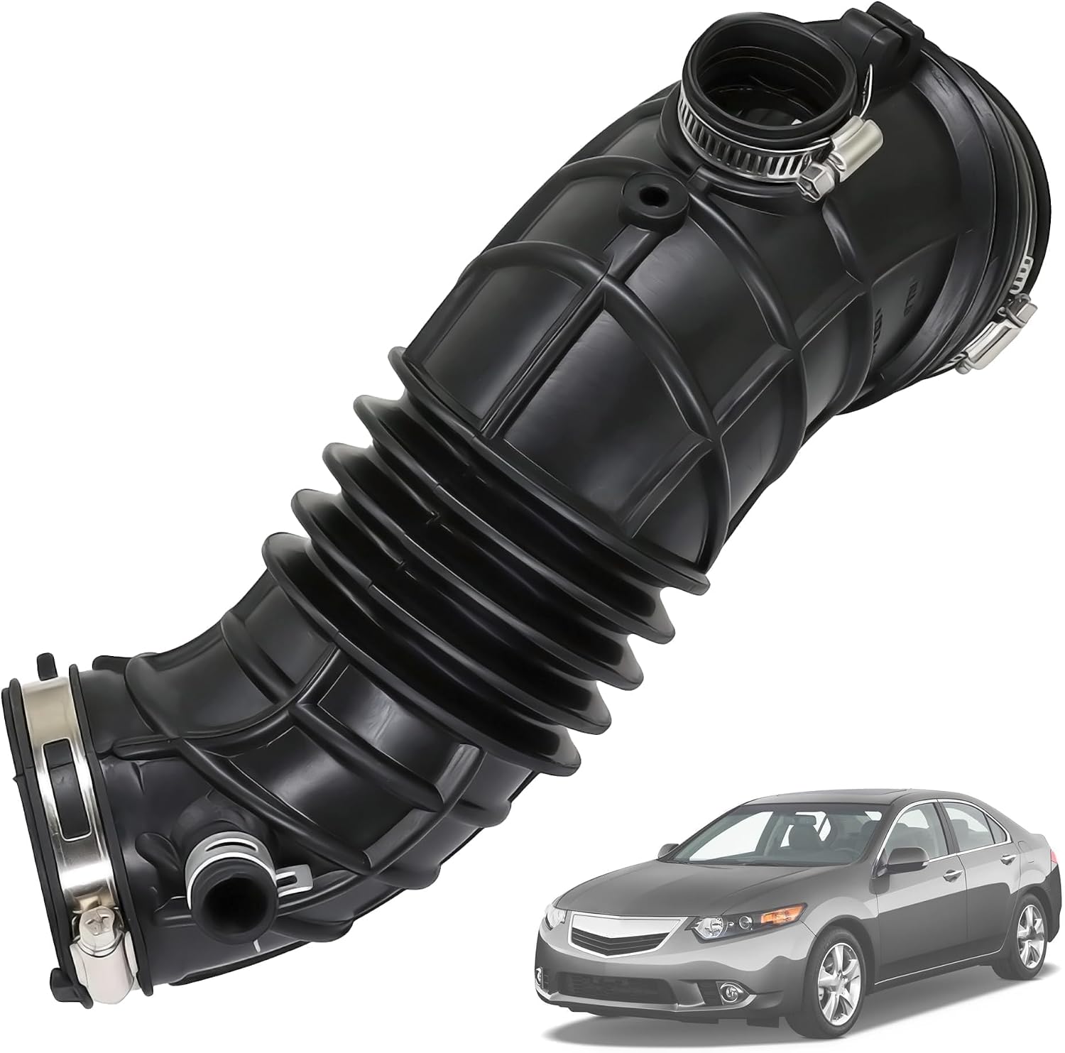Air Flow Tube Air Intake Hose Fit for Acura TSX 2009 2010 2011 2012 2013 2014 2.4L L4 Replace 17228-RL5-A00 17228RL5A00