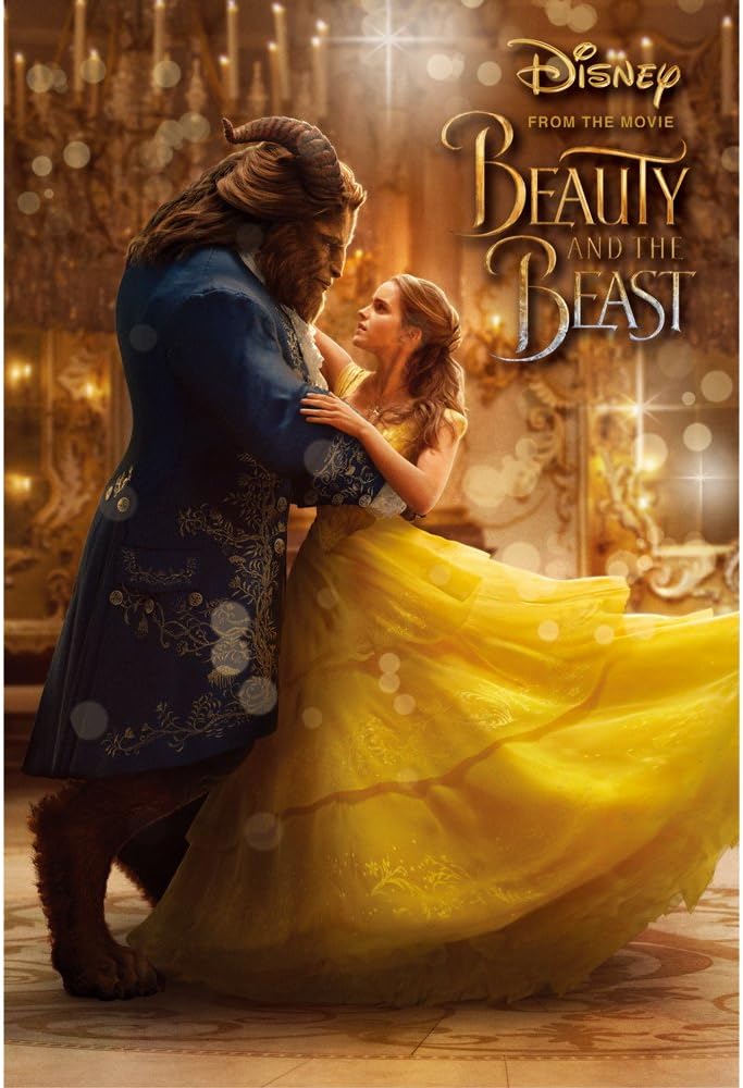 Disney Beauty and The Beast"Bell and Beast"3D Lenticular Card/Postcard