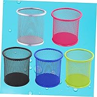 Vista 8 de Operitacx Portalápices, 5 unidades, soportes para bolígrafos para escritorio, suministros de oficina, soporte para bolígrafo para cuaderno