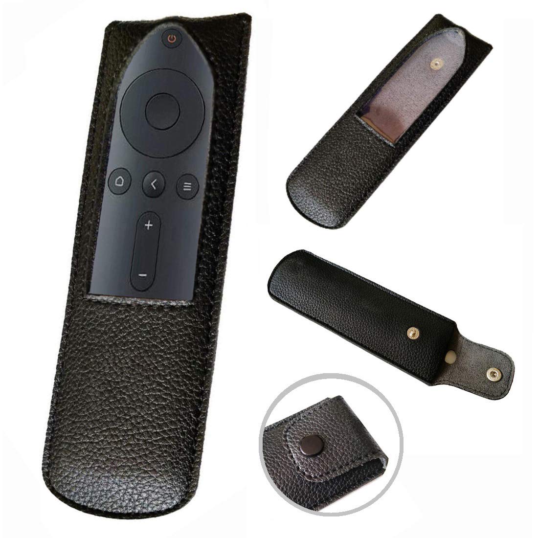 Zaoma Protective Case for Mi Led TV Smart TV 4A Remote Control (32" / 43" / 55") - Premium PU Leather Cover Holder, Black (B07MR8R2K5) Amazon Price History, Amazon Price Tracker