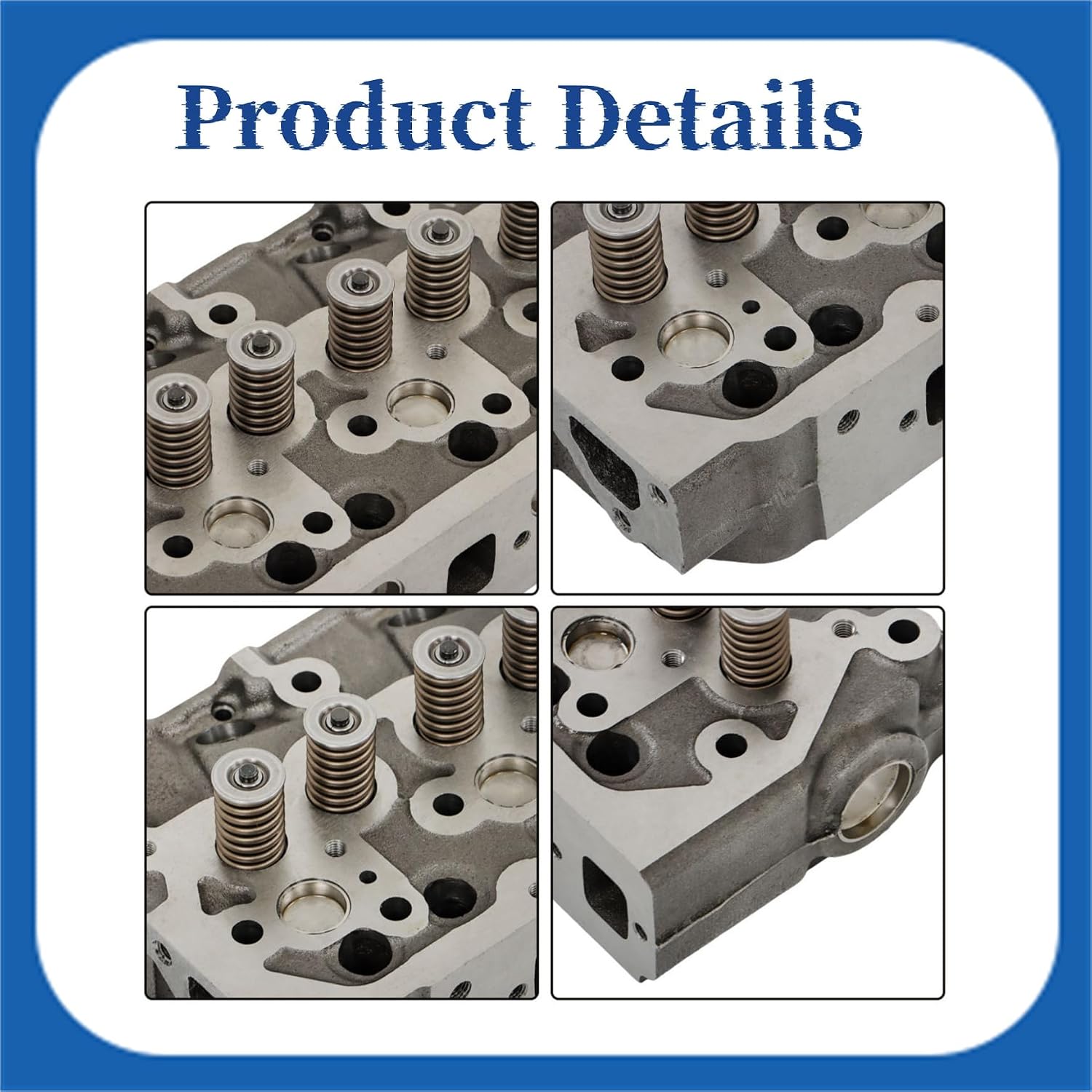 S4L Cylinder Head with Full Shim Set Kit Replacement for Mitsubishi S4L2 S4L Engine