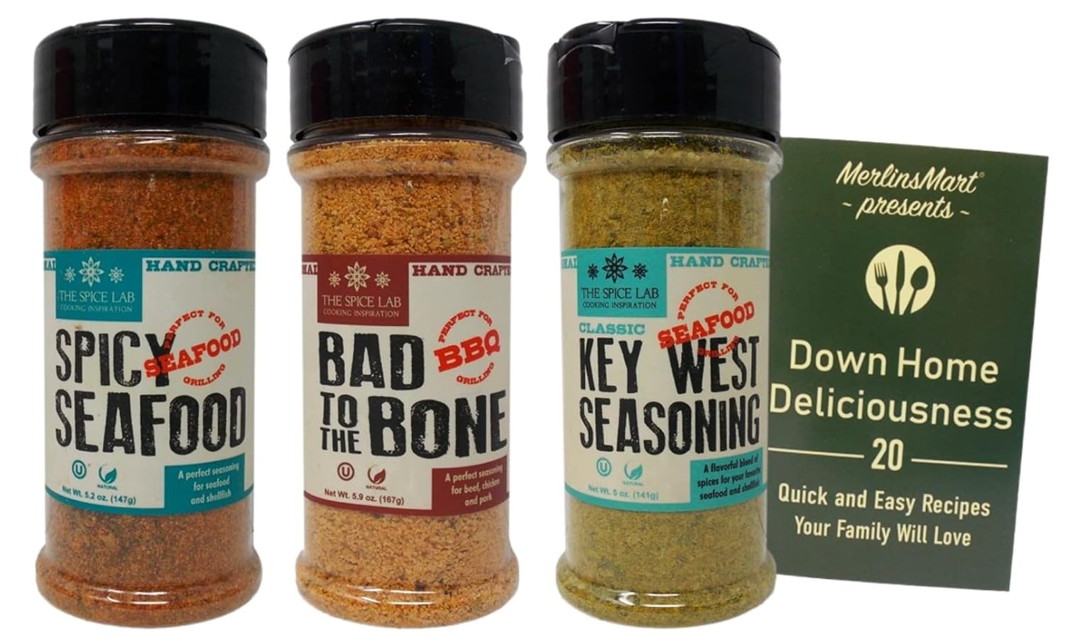The Spice Lab Seasoning 3 Flavor Variety (1) Each Spicy