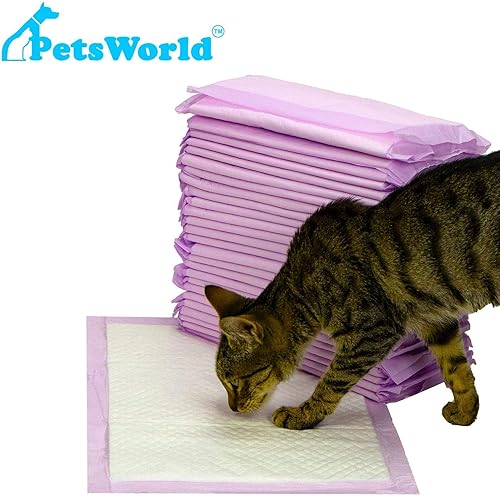Miniatura 10 de PETSWORLD Arena para gatos de madera de pino 100% natural, 44 libras, no aglomerante y no rastra, arena de polvo baja, absorbente y sin perfume,