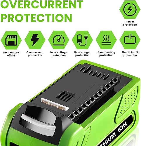 Miniatura 6 de Cargador rápido de repuesto para batería de litio Black and Decker de 20 V LBXR20 LBXR2020 LB2X4020 y compatible con batería de 20 voltios MAX