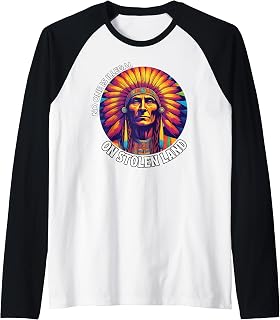Indigenous Peoples Day, No One Is Illegal On Stolen Land Raglan Baseball Tee