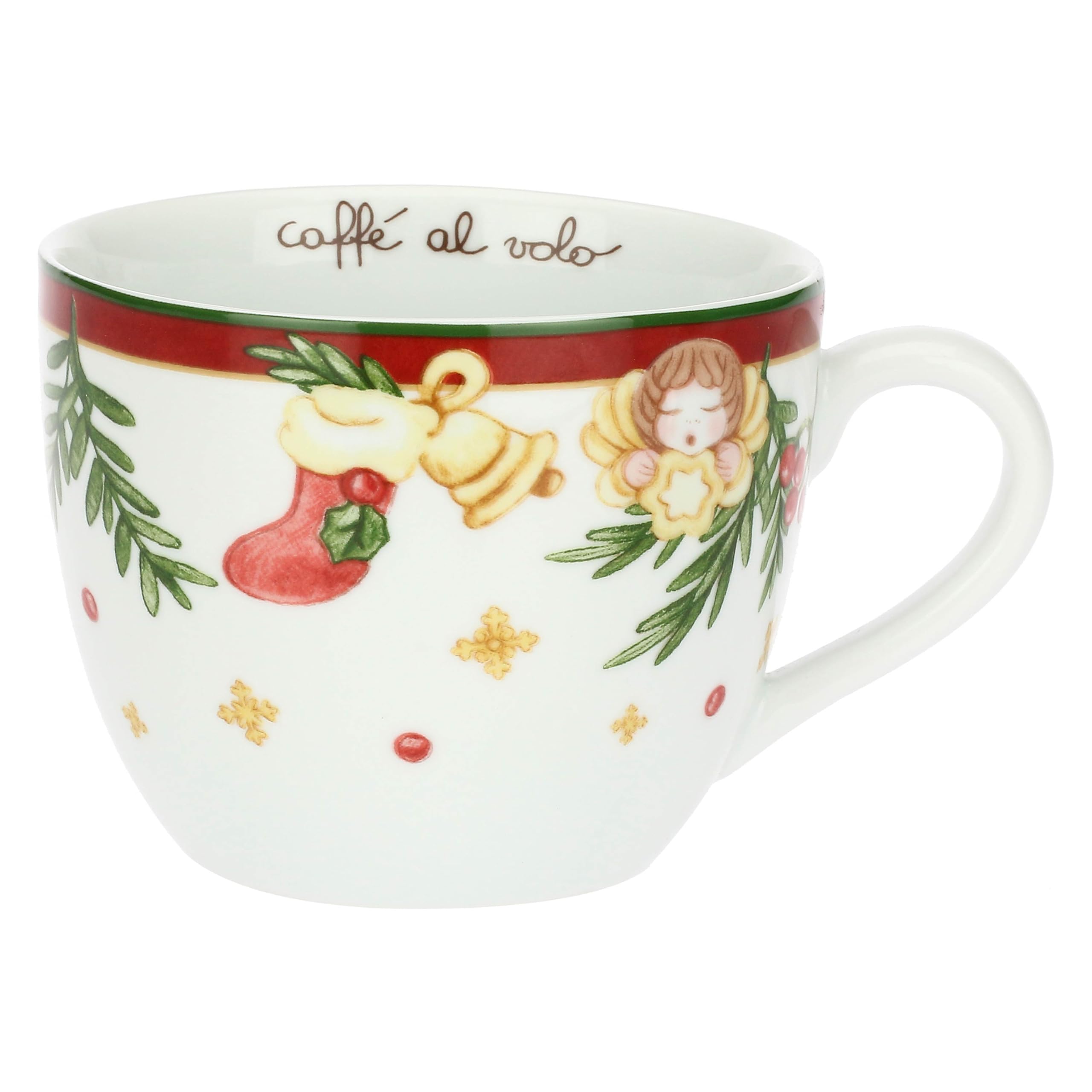 Tazza Design Italiano Tazza Da Colazione Con Piattino - Porcellana Thun - Design Eolia Con Fiori - Microonde E Lavastoviglie Tazza THUN Farfalla - 11