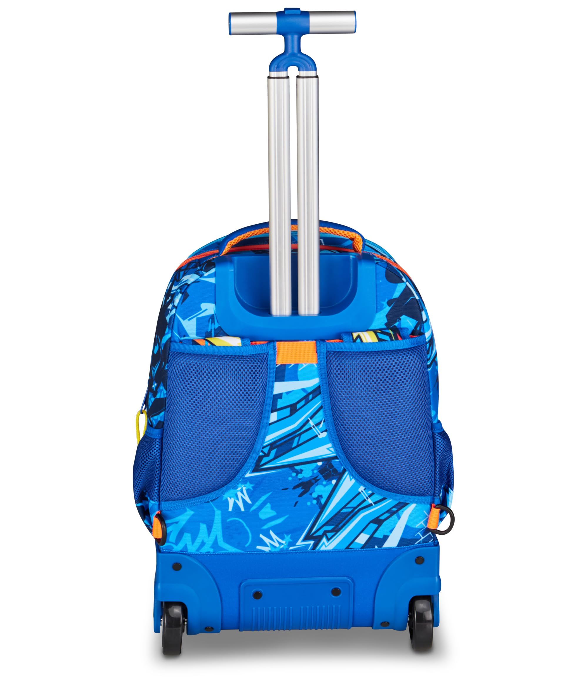 Mitama Zaino Trolley Run Maxi FunnySport, Spallacci a scomparsa, Bambini e Bambine, Tasca Porta Borraccia, Doppio uso, azzurro | Spallacci a scomparsa, Tasca Porta Borraccia, Doppio uso