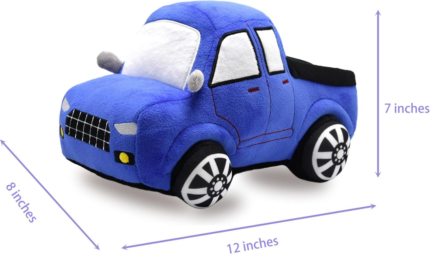Soft Little Blue Truck Stuffed Pickup Toy Super Cute Plush Car Excellent Gifts for Kids or Birthday Party 12 Inches