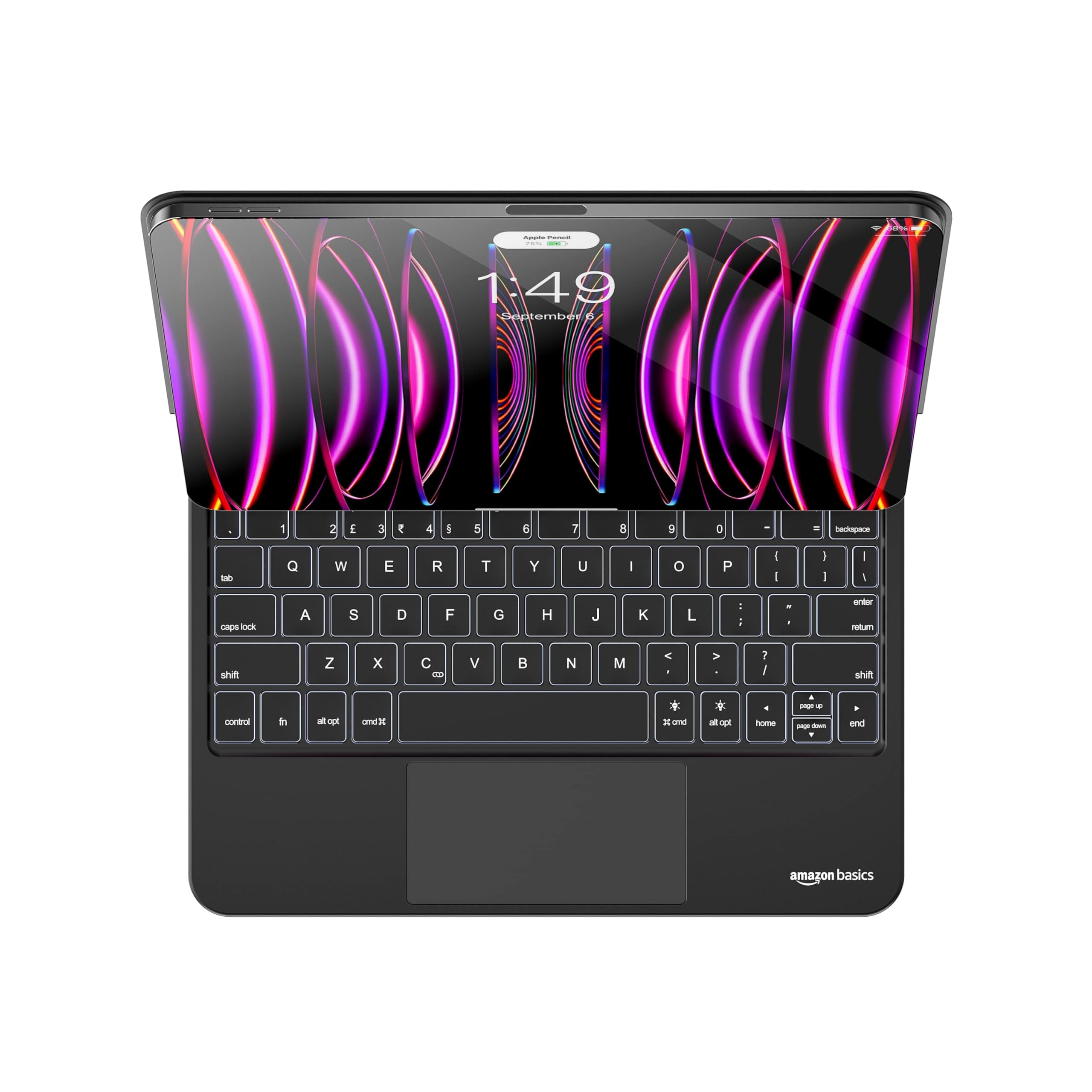 Refurbished) amazon basics Pro Series Bluetooth Magnetic Case with