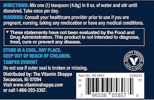 Miniatura 3 de Vthrive El polvo relajante de magnesio apoya el alivio del estrés, la relajación muscular y la calidad del sueño mejorada para la calma y el