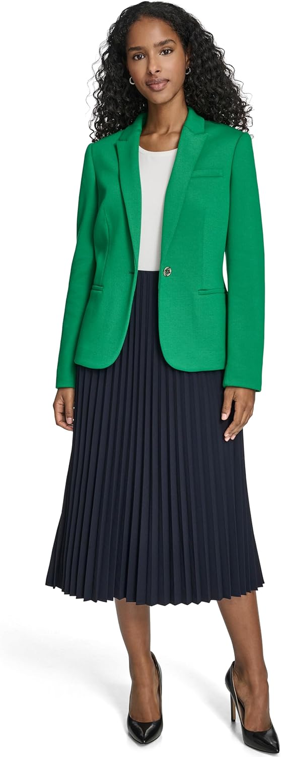 Tommy Hilfiger Women's Single Button Business Blazer - Image 2