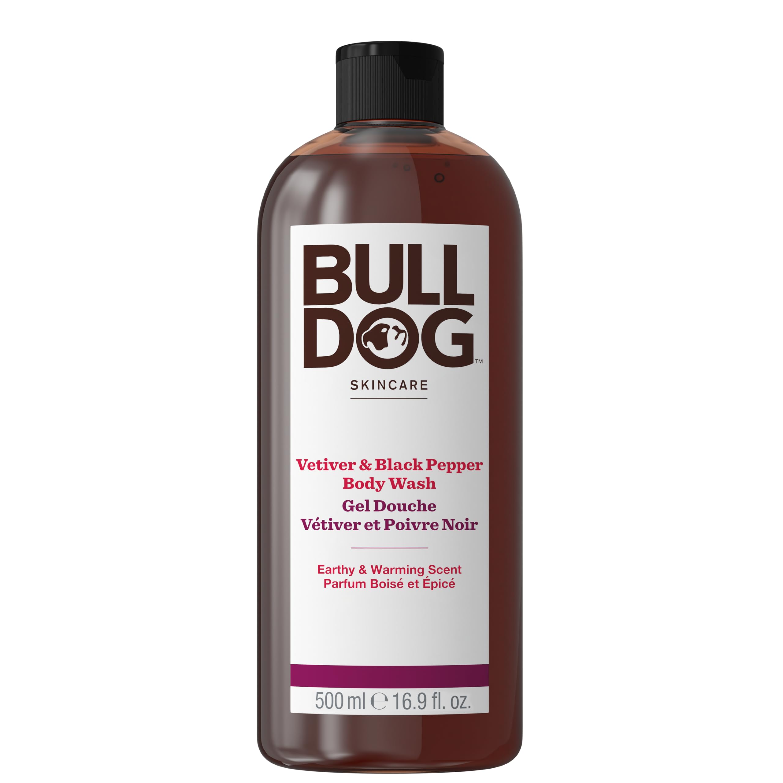 Bulldog - Vetiver żel pod prysznic i czarny pieprz - 500 mL