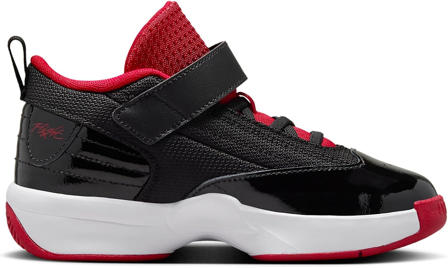 Jordan Max Aura 6 Baby/Toddler Shoes (FQ8296-006, Black/White/Gym Red)
