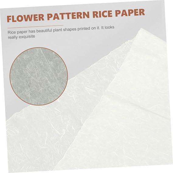 Beatifufu 10sheets Xuan Paper for Traditional Calligraphy and Watercolor Painting Lightweight and Water-Absorbing Rice Paper for Brush Writing Art Projects and Kanji Practice