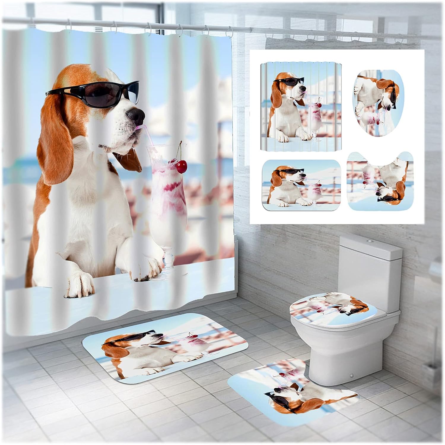 dog shower mat