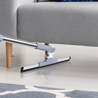 Mitclear 120 cm-es padlótisztító mop hosszú nyéllel, gumiseprű nedves-száraz tisztításhoz 4