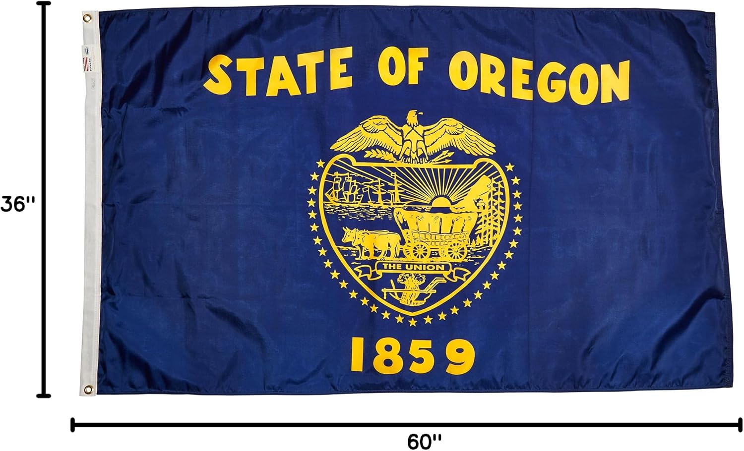 Valley Forge Flag Made in America 3' x 5' Nylon Oregon State Flag