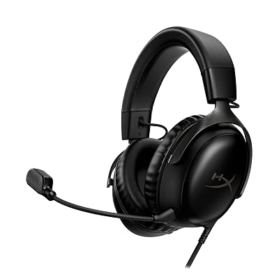 Wired over-ear headset, 53mm angled drivers, DTS spatial