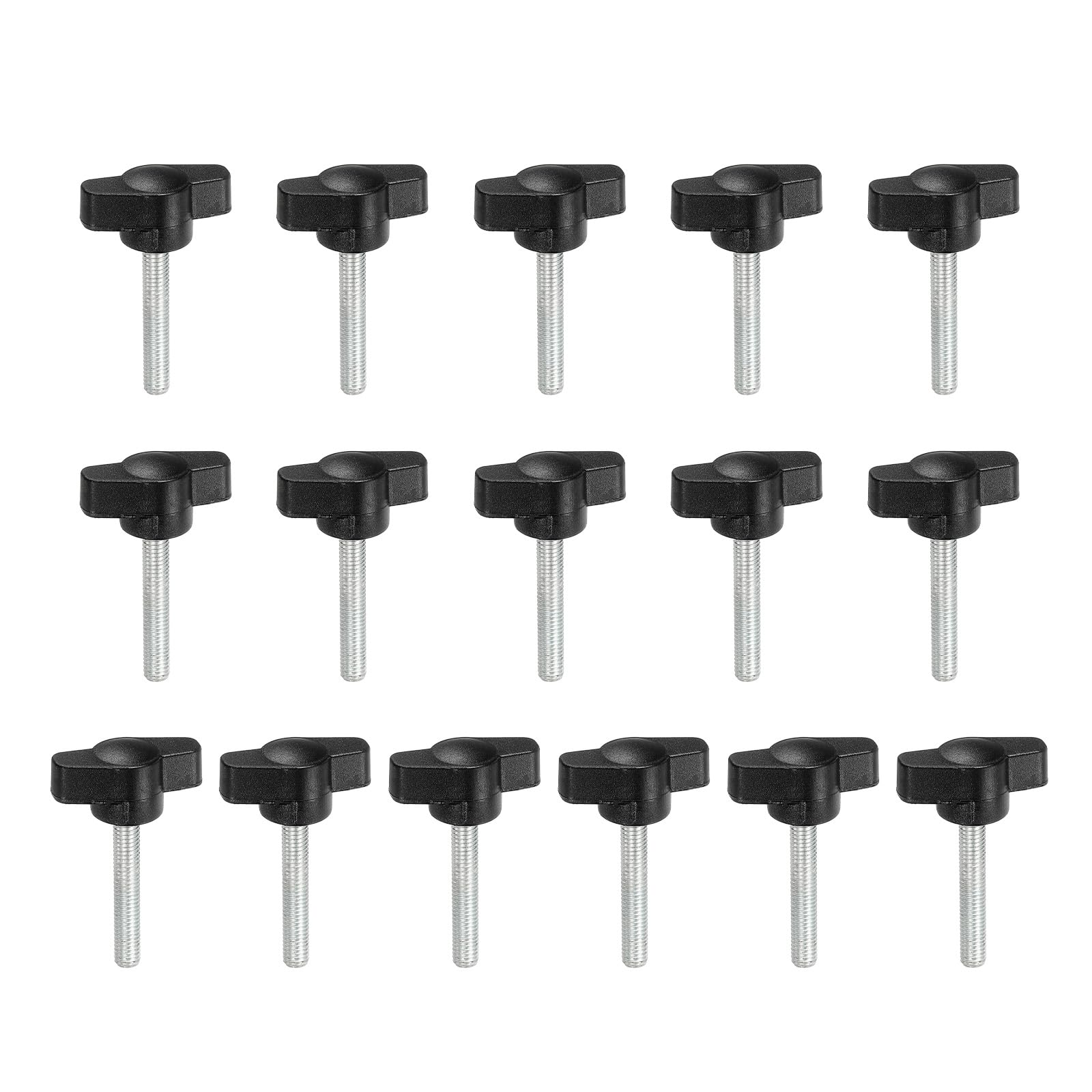 YELARXI Z- Shaped Thumb Screws 304 Stainless Steel Tee Wing Knobs Screws Clamping t Head