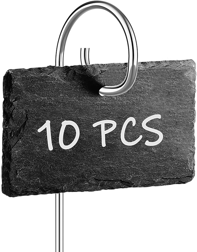 Plant Labels for Garden, 10pcs Garden Markers Signs Labels Plant Tags, Weatherproof