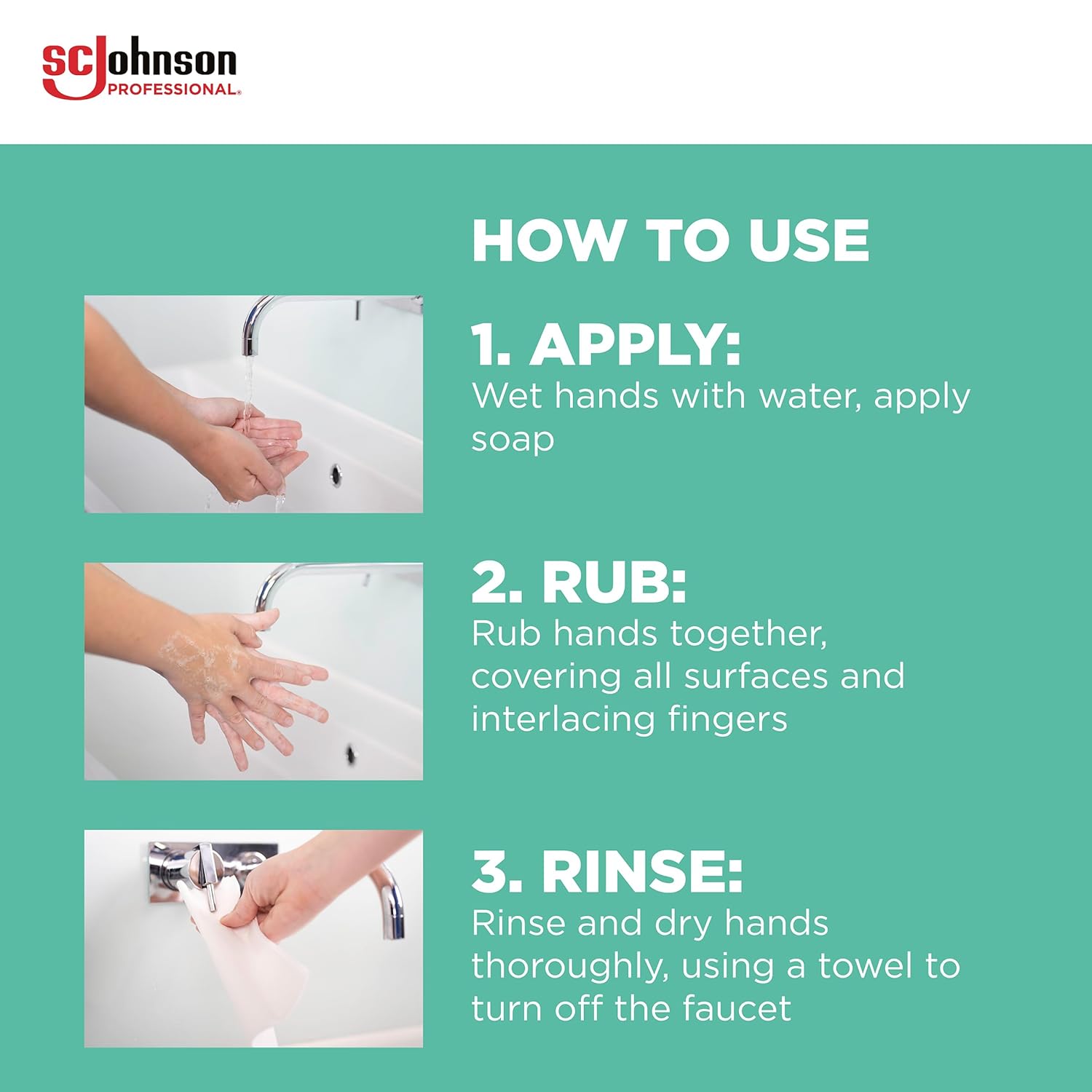 SC Johnson Professional Kindest Kare Advanced Hand Soap Refill Cartridges 2 x 1L for Hospital, Medical and Professional use