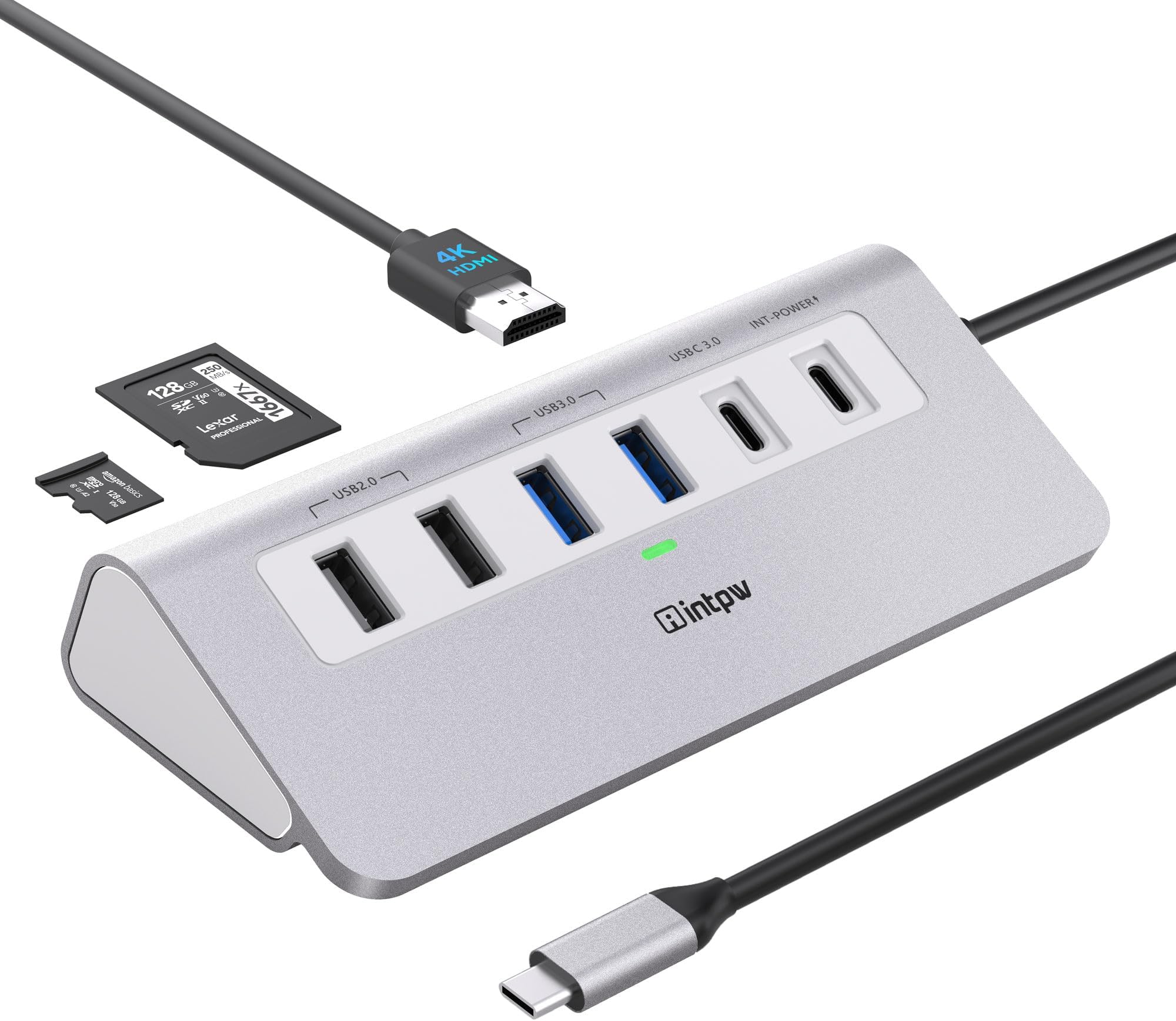 NOVOO Hub USB-C 11 En 1 - Station D'accueil 4K, VGA, PD 100W, USB 3.0/2.0 - Noir