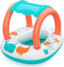 Bestway Comfortable and Shaded Plush Baby Boat 33" x 26"/84cm x 67cm
