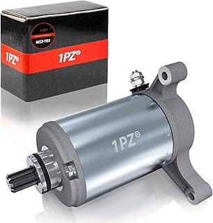 1PZ MS3-Y05 Starter Motor Replacement for Yamaha Raptor 350 Warrior 350 YFM350 Big Bear 350 Kodiak 400 1993-2002 YFM400 Yamaha 350 1987-2013 1YW-81800-50 1UV-81800-50 Olifant