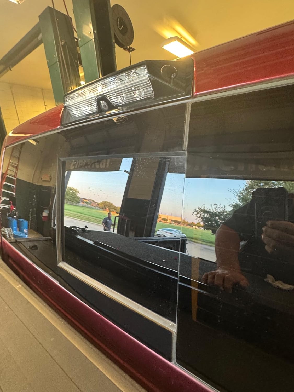 2010-2018 Ram 1500 2500 3500 Rear Sliding Window Trim Gloss Black