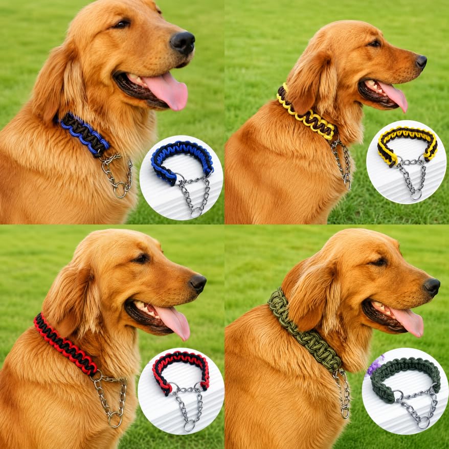 Amazon | 犬首輪 ハーフチョーク ハーフチョーカー ロープ 首輪