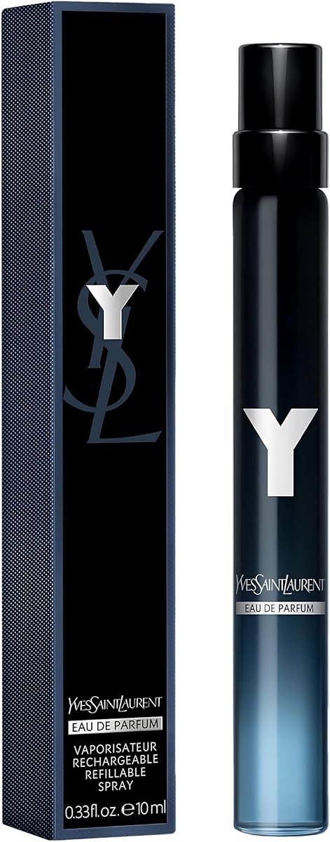 Y by Yves Saint Laurent for Men 0.33 oz Eau de Parfum Travel Spray Refillable