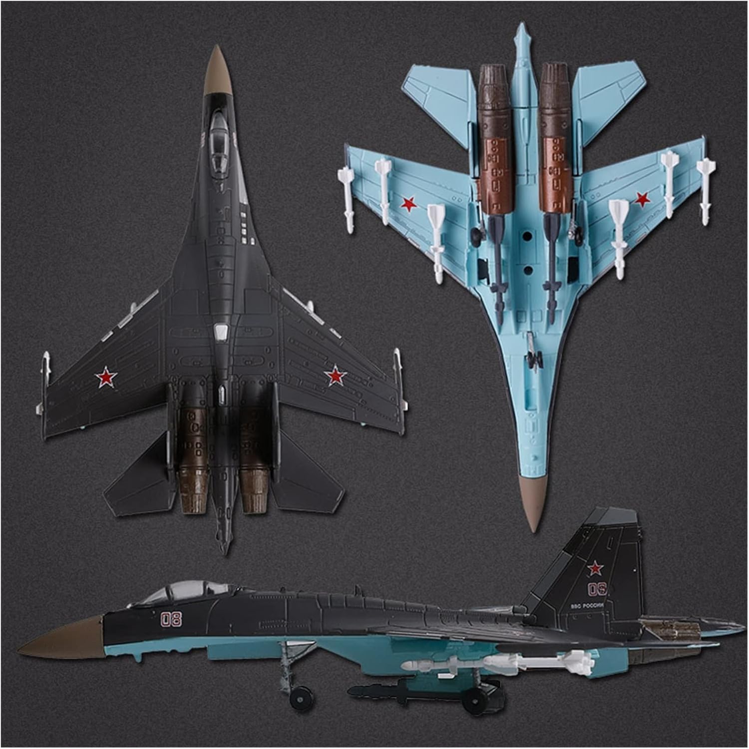 1 144 for Sukhoi Su-35 NATO Codenamed Flanker-E Multi-Purpose Heavy Fighter Alloy Aircraft Model Hobby Playgame Kit